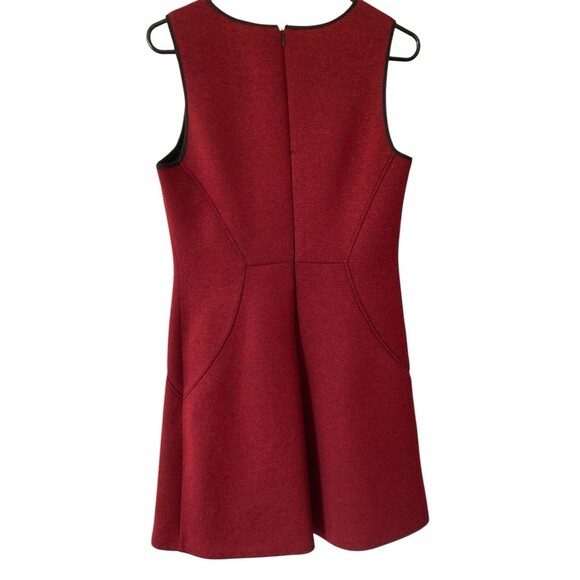 Marc New York-Andrew Marc Size 8 Raspberry Dress Flared Holiday VALENTINES DAY - Picture 2 of 9
